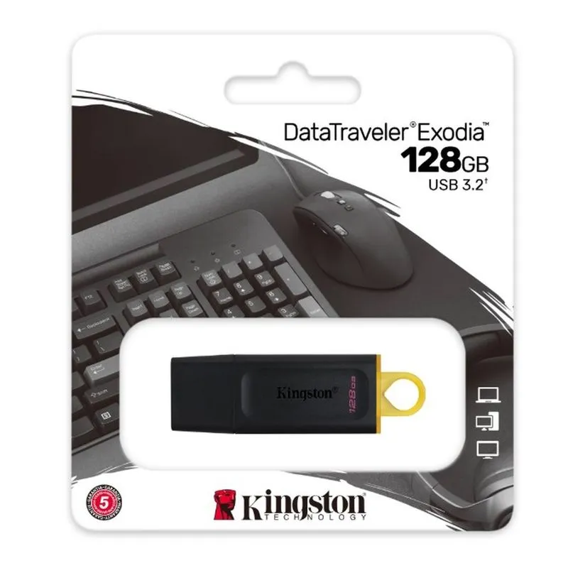 PENDRIVE 128GB DATATRAVELER EXODIA USB 3.2